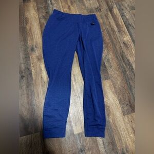 Patagonia Pants Womens Size M Blue Capilene Leggings Athletic Pull On